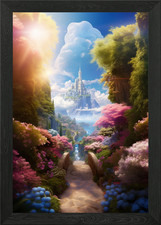 Stairway to heaven Framed Wall