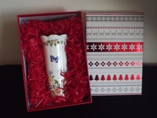 Flower Vase 6” Bone China - Aynsley Cottage Garden in Christmas Box