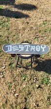Vintage 2006 BLACK LABEL ‘Destroy’ Skateboard Complete - Independent Trucks