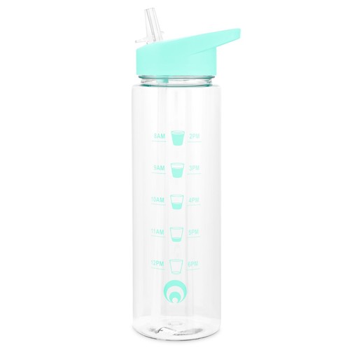 700ml water bottle with straw - with,