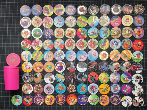 100 official pogs - pogs, 1,