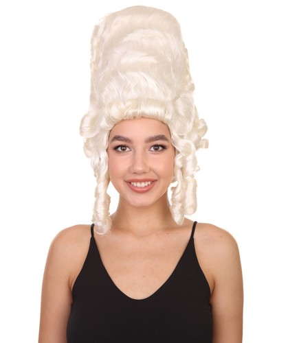 18th century white wig - century,