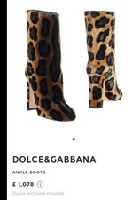 Dolce & Gabbana Boots, Size