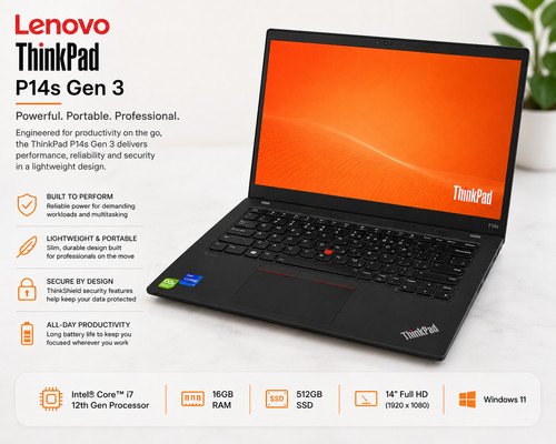 Lenovo thinkpad p14s - gen, 3