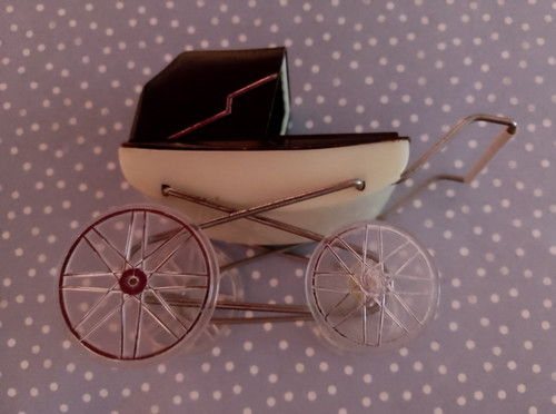 Dolls house furniture - dolls, vintage