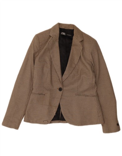 Zara womens button blazer - button,