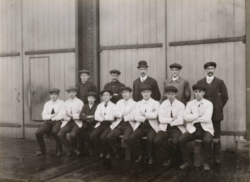 Staff outside doncaster - outside,