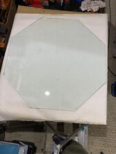 Octagonal Tempered Glass Table Top 35.25" & 14.5" sides - Excellent Condition 