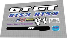 1993 GT RTS 3 DECAL SET