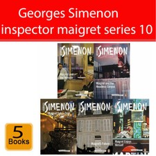 Georges Simenon inspector maigret series 10:46 To 50 Books Collection Set NEW
