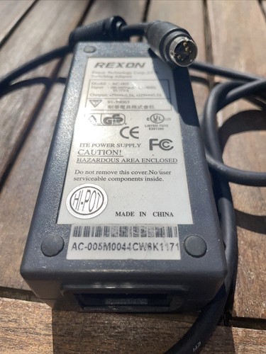 Rexon 005 switching adapter - rexon, ac-005