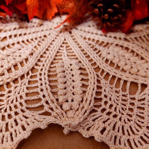 Handmade crochet table - crochet,