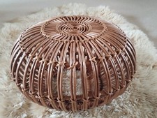 Beautiful vintage Franco Albini style Lobster Pot foot stool, mid century modern