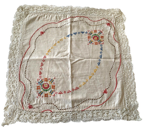 Cross stitch thick border - stitch,