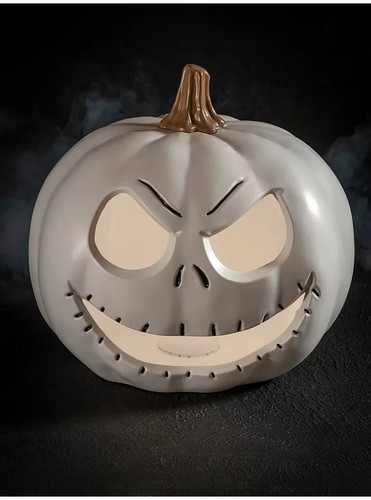 Halloween white giant jack - white,