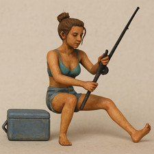 Fairey Huntsman Model Boat