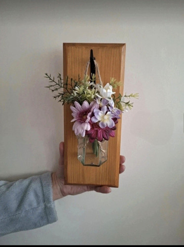 Wall mounted hanging wood - wall,