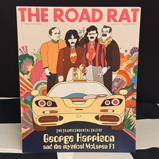 THE ROAD RAT MAGAZINE ISSUE 3 SUMMER 2019 - GEORGE HARRISON MCLAREN F1 NUVOLARI