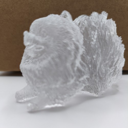 Homemade resin pomeranian - resin,