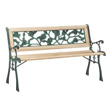 Garden bench outdoor - wooden, 3