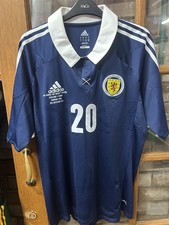 football shirt Match issue un Worn Scotland McCormack Collection pennant bundle