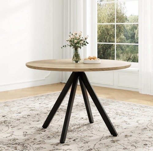 Solid wood seat round dining - solid,