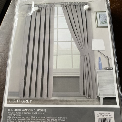 Pair light grey blackout - light,