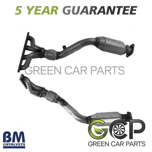 Front catalytic converter - front,