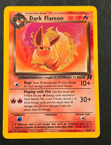 Pokémon tcg team rocket dark - tcg,