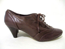 Clarks Brown Leather Brogue