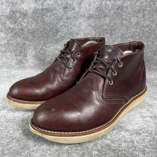 Red wing boots - red, 9.5