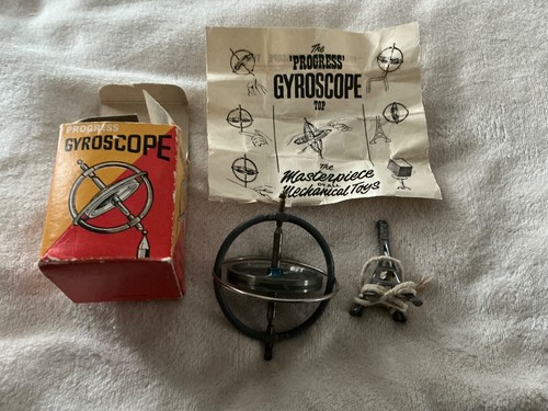 Vintage gyroscope top toy - gyroscope, in