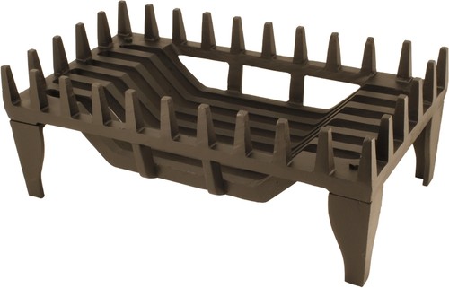 Cast iron fire basket dog - cast,