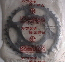 GENUINE KAWASAKI ZX400 Z400 GPZ400 GPZ550 ZX550 STEEL REAR SPROCKET 42041-1165