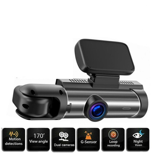 Vehicle dash cam - dash, dual