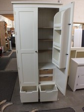 Painted Larder Unit with Internal Drawers & Spice Racks Bespoke Sizes & Colours
