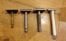 Rare Vintage Collectable safety razors incl gillette superspeed & ball end tech