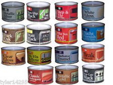 Blackboard Paint Yacht Varnish Wood Metal Concrete  Top Undercoat  Hi Viz  2nds