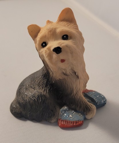 Yorkshire terrier dog figurine - yorkshire,