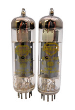 Matched Pair Mullard ECL86