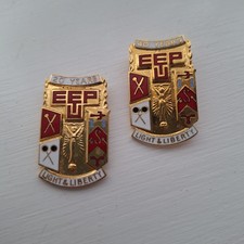  TRADE UNION ENAMEL BADGES -