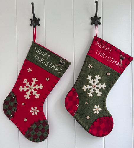 Vintage style rustic felt - 2,