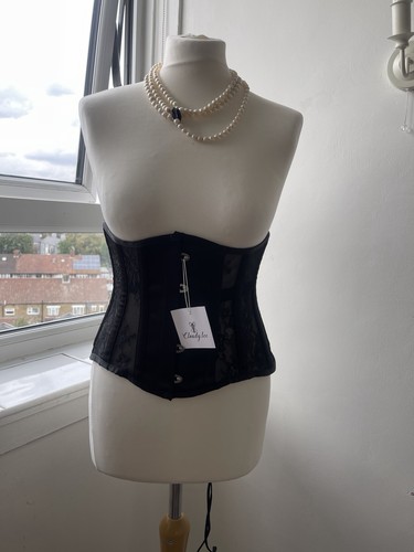 Cloudy lee black underbust - black,