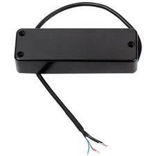 1x Dual Coil Black Curved
