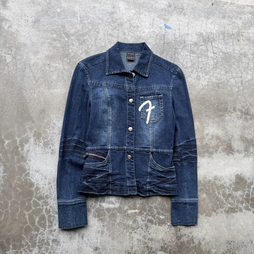 Vintage fubu denim jacket - fubu,