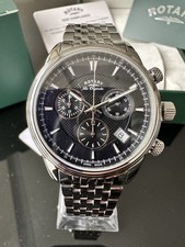 ROTARY Men’s Les Originales Swiss Made Chronograph S/S Bracelet Watch RRP £425