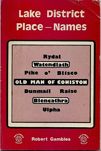 Lake district place names - district, place-names
