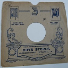 10" 78rpm gramophone record
