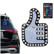 RGB Car Finger Gesture Light