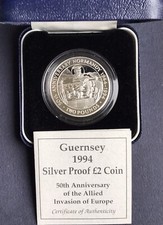 Guernsey 1994 Silver Proof £2